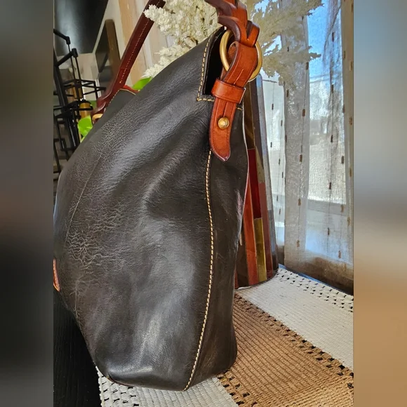 Dooney & Bourke Florentine Leather Mackenzie Bag - Picture 4 of 15